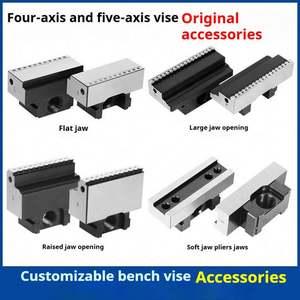 Étau d'établi industriel en métal de haute qualité, auto-centrant, concentrique cinq axes, style 5 axes, universel 4 axes - Product Image 2