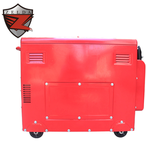 Generador de Soldadura Eléctrico Zelda ZD 6000 SE 5000W 220V de Tipo Silencioso con Arranque Eléctrico 6.5HP 50Hz - Product Image 3