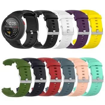 Sport Soft Silicone Watchbands for Huami Amazfit Verge Watch Band Rubber Replacement Bracelet Watch Strap