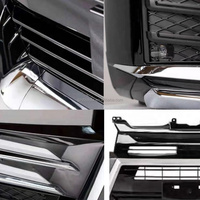 YBJ voiture accessoires Kit carrosserie pare-chocs avant calandre ABS Kits de carrosserie en plastique pour Hiace 2012-2018