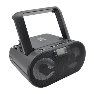 CMiK MK-24 DVD נייד כננת CD boombox עם צבעוני led אור usb/tf כרטיס AM FM רדיו MP3 נגן