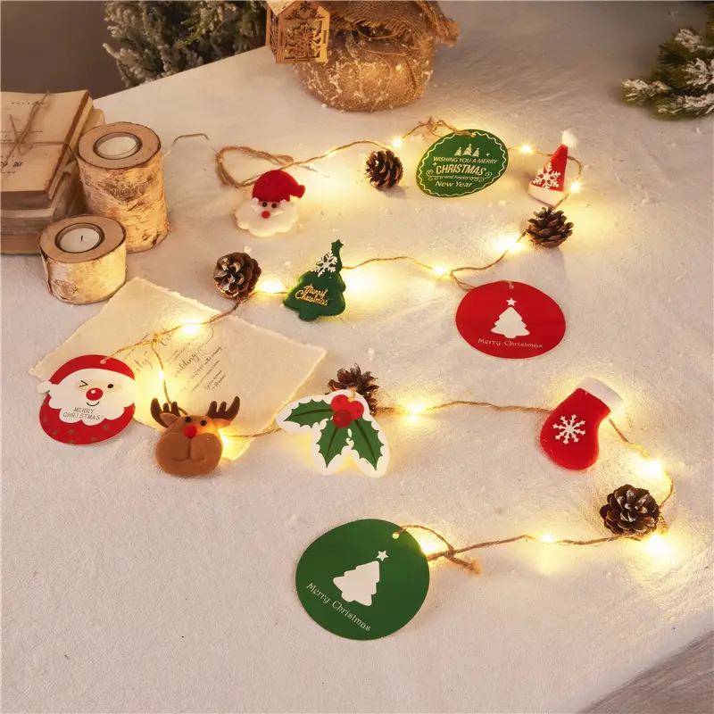 Santa Fairy Christmas String Lights für Indoor Outdoor Weihnachts baum Patio Schlafzimmer Dekor