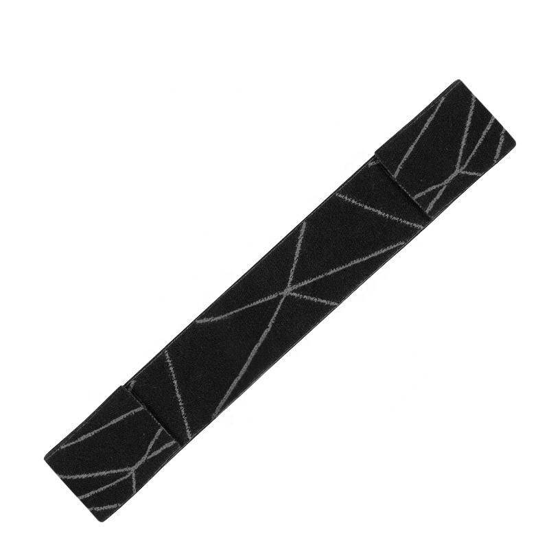 1pcs Elastic band-Black ash