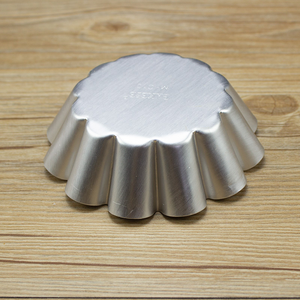 <span class=keywords><strong>Moule</strong></span> à tartelettes en aluminium cannelé en forme de fleur, <span class=keywords><strong>moule</strong></span> à pudding et gelée antiadhésif, résistant au four, pour <span class=keywords><strong>mini</strong></span>-gâteaux, tartes et pizzas - Product Image 6