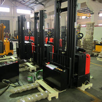 Gerbeur électrique complet HELI ELES-15H/20H 1500kg 2000kg, levée 6m, transmission intégrale, pour entrepôt, avec plateforme de conduite, certifié CE ISO9001