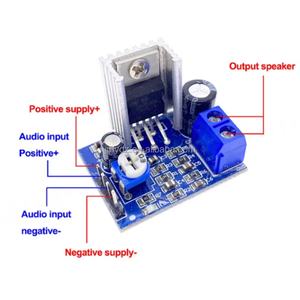 Módulo TDA2030A, Fuente de Alimentación Única de 6V 9V 12V, Amplificador de Audio TDA2030, Placa de Circuito Digital DIY - Product Image 2