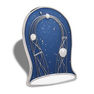 Imán de nevera con tarjeta, color azul brillante, con diseño de cebollino, precio de fábrica económico - Product Image 5