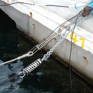Amortisseur de mouillage pour bateau Audew 9,5 cm en acier inoxydable AISI 316, résistance à la corrosion, charge maximale 500 kg - Product Image 2
