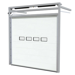 <span class=keywords><strong>Porte</strong></span> de <span class=keywords><strong>Garage</strong></span> Industrielle <span class=keywords><strong>Coulissante</strong></span> Extérieure en Acier Sectionnelle Relevable de Haute Qualité - Product Image 3