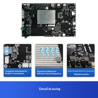 Tablette industrielle Android 7 pouces tout-en-un avec écran tactile capacitif entièrement intégré, qualité ligne de production