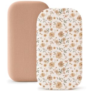 <span class=keywords><strong>Sábanas</strong></span> de <span class=keywords><strong>Cuna</strong></span> de Muselina 100% Algodón Suave y Transpirable al por Mayor, Diseño Floral Neutro y Sólido, <span class=keywords><strong>Sábanas</strong></span> para Recién Nacidos - Product Image 1