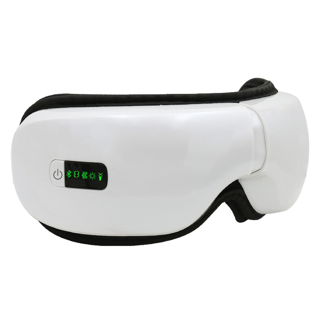 Portable Foldable Wireless Eye Massage Equipment with LCD Display Deep Tissue Acupoints Relief Fatigue Eye Massager