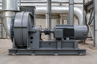 Variateur de fréquence industriel triphasé pour moteur AC avec système de contrôle PLC, boîtier en fonte, moteur à induction AC