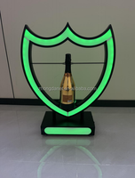 Présentoir de bouteilles de vin OEM personnalisé Champagne Glorifier Party Atmosphere Decoration Birdcage LED Glow Présentateur