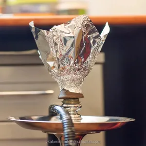 Nhôm lá mỏng cuộn cho hookah Shisha, pre-đấm đục lỗ hookah nhôm foill CuộN