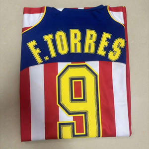 Camiseta Retro de Fútbol del Atlético de Madrid 04 05, Camiseta Clásica Vintage de Fútbol, Uniforme de Fútbol, Ropa Deportiva de Fútbol - Product Image 1