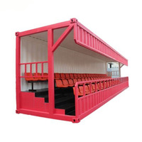 FOREMOST Maison conteneur modulaire mobile de haute qualité, kiosque préfabriqué intégré