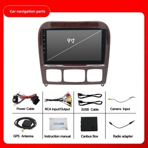 Estéreo para Auto Android para <span class=keywords><strong>Benz</strong></span> Clase S W220 1998-2005 Compatible con Reproductor de DVD Estéreo Multimedia Carplay GPS Navegación - Product Image 3