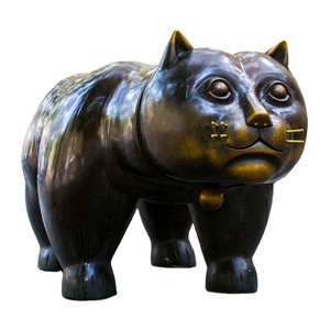 Escultura de Bronce de Mujer Desnuda Abrazándose, Gran Escultura de Arte Moderno para Jardín, Fernando Botero - Product Image 5