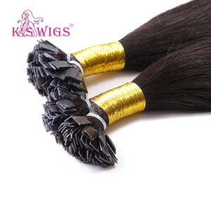 Extensiones de Cabello Humano Remy 100% Vietnamitas de Alta Calidad al Por Mayor, Extensiones de Cabello Pre-adheridas con Punta Plana para Distribuidores de Salones - Product Image 1