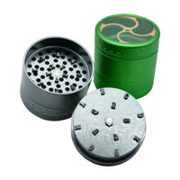 Nouveau Broyeur en Aluminium Breveté 63mm en Alliage 6063 à 26 Dents, Fabricant de Machines à Broyer, Vente en Gros d'Accessoires pour Fumeurs