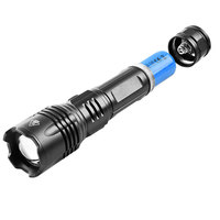 Lampe de poche rechargeable Micro USB étanche haute puissance Super Bright Linternas Tactical 1000 Lumens 26650