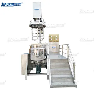 SPX precio de fábrica SIPUXIN champú químico que hace la máquina emulsionante homogeneizador al vacío