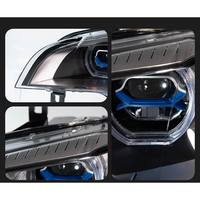 Kit de phares LED Angel Eyes OEM ODM pour X5 E70, phares LED pour X5 E70 2007-2013, rétrofit pour ancienne version restylée.