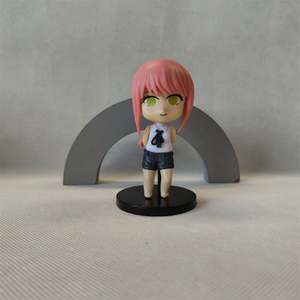 5 unids/set diseño <span class=keywords><strong>de</strong></span> dibujos animados PVC Anime figura juguetes motosierra hombre Denji Pochita <span class=keywords><strong>Makima</strong></span> figura <span class=keywords><strong>de</strong></span> acción - Product Image 4