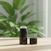 Conteneur en plastique cylindrique pour savon liquide avec bouchon à vis, 15 ml, 30 ml, 50 ml, 75 ml