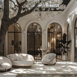 <span class=keywords><strong>Porte</strong></span> Francesi in Alluminio ALUFRONT di Alta Qualità, Insonorizzate, con Doppi Vetri, Resistenti agli Uragani, per Esterni - Product Image 6