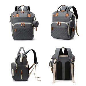 Sac à dos de voyage en gros à prix d'usine, ensemble sac à langer élégant pour maman et bébé, compagnon de voyage stylé - Product Image 6