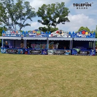 Machines de divertissement de plein air Tolefun CE Luna Park, jeux de fête foraine populaires, jeux de pêche électriques de carnaval, stand de ballons pour parc d'aventure