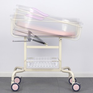 Cuna Neonatal Joyful Abundance 800x500mm con Marco de Acero, Recipiente Transparente de ABS, Cuna Médica Individual para Bebés - Product Image 4