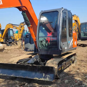 Excavatrice Hitachi ZX70 d'occasion importée du Japon, 7 tonnes, modèle 2021, moteur, pompe, équipement de construction à vendre - Product Image 3