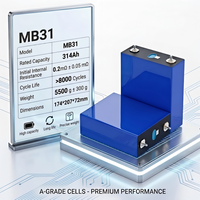 Baterai Lifepo4 EU STOCK E VE MB31 314ah 280Ah 3.2V, 8000 Siklus, Baterai Lifepo4 314ah untuk Sistem Penyimpanan Energi