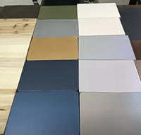 Peinture métallique thermodurcissable brillante avec des paillettes d'aluminium fines, revêtement antirouille pour les profilés en aluminium des portes et fenêtres architecturales