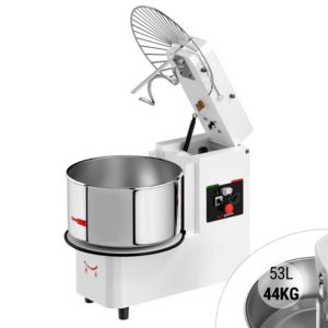 Machine à pétrir la pâte Gastro GGM - 53 litres / 44 kg - 2 vitesses - Bol amovible et mécanisme de mélange pliable - Fonction minuterie - Product Image 1