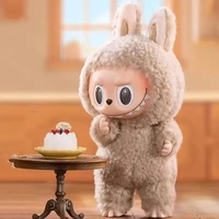 Vente en gros – Figurines d'action PopMart Labubu Exciting Macron V1 100 % originales, boîte mystère, 17 cm, jouets mignons