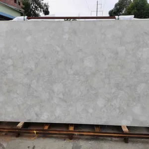 Natural Stone White Crystal Semi Precious Marble Polished Size 127x64'' Slabs