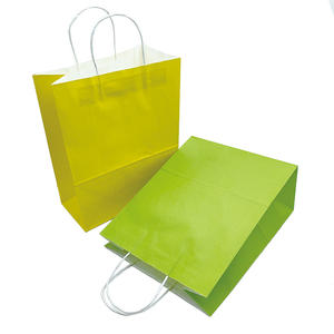 ถุงกระดาษสีขาวพร้อมที่จับสำหรับช้อปปิ้งถุงกระดาษคราฟท์แบบย่อยสลายได้พร้อมชื่อแบรนด์และโลโก้ - Product Image 5