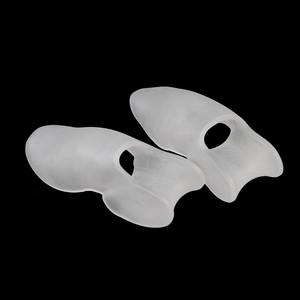 Séparateur d'orteils en silicone confortable pour adultes, corrigeant les orteils superposés, soulageant la douleur au pied pour le <span class=keywords><strong>hallux</strong></span> <span class=keywords><strong>valgus</strong></span> du gros orteil - Product Image 4