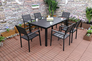 Set di mobili <span class=keywords><strong>da</strong></span> <span class=keywords><strong>giardino</strong></span> <span class=keywords><strong>da</strong></span> esterno <span class=keywords><strong>in</strong></span> alluminio impermeabile Patio <span class=keywords><strong>da</strong></span> <span class=keywords><strong>giardino</strong></span> <span class=keywords><strong>in</strong></span> <span class=keywords><strong>plastica</strong></span> Set di mobili <span class=keywords><strong>da</strong></span> esterno - Product Image 6