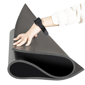 Epdm <b>Rubber</b> <b>Flooring</b> 3mm Black Slip Resistant Gym Indoor Outdoor - Product Image 3
