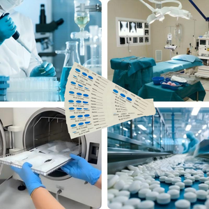 Tiras Indicadoras Químicas Multiusos CLASE 5 para Prueba <span class=keywords><strong>de</strong></span> Esterilización a Alta Temperatura y Alta Presión, 200PCS/CAJA - Product Image 6