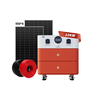 10KW lai <span class=keywords><strong>off</strong></span>-lưới năng lượng mặt trời bảng điều khiển hệ thống điện với pin lưu trữ và biến tần để sử dụng nhà - Product Image 2