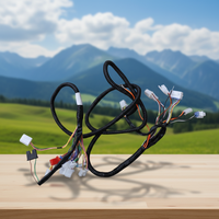 DKYS Kabel Harness Kendaraan Bermotor Tanpa Sikat Berbahan Tembaga Berkualitas Tinggi untuk Pengontrol VOTOL Kit Sepeda Listrik DC 72V