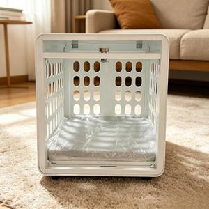 Cage en acier ventilée et verrouillable pour petits animaux, enclos intérieur anti-rongeurs pour lapins, furets et autres petits animaux - Product Image 5