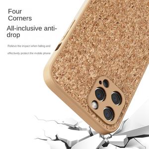 ODM in legno natura eco-friendly Anti-caduta copertura protettiva dissipazione del calore Shell del <span class=keywords><strong>telefono</strong></span> cellulare aggiornamento per iPhone 16/15 - Product Image 3