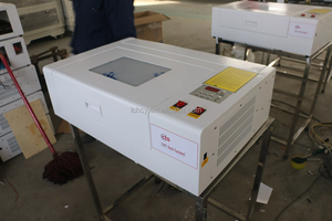 Low Price DIY Stamp Portable Mini 40W 3020 CO2 Laser Engraver <b>Cutting</b> <b>Machine</b> High Quality Desktop Engraving for Wood MDF - Product Image 5